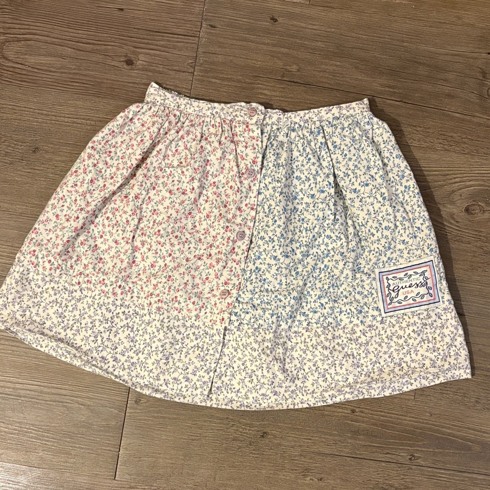 Vintage Guess Floral Skirt